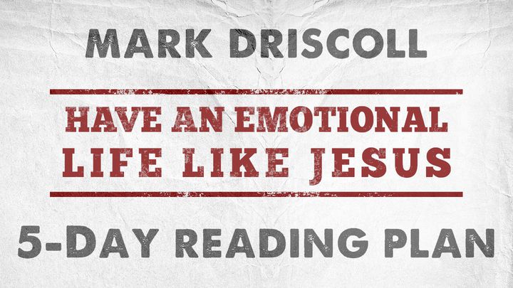 Have An Emotional Life Like Jesus