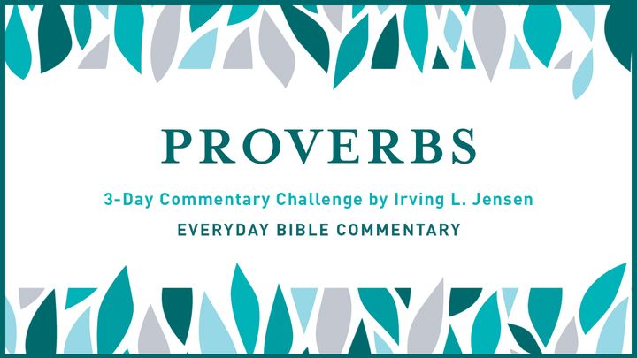 3-Day Commentary Challenge - Proverbs 1-2