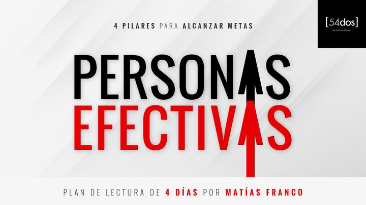PERSONAS EFECTIVAS 4 pilares para alcanzar metas