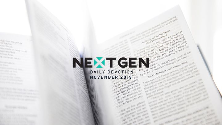 November NextGen Daily Devotion