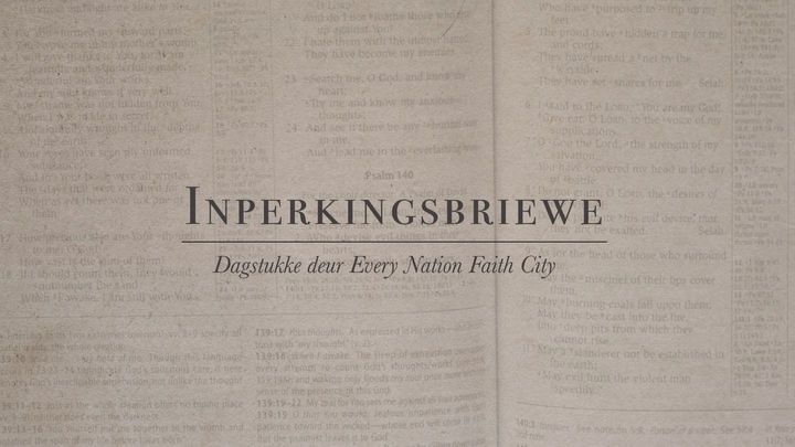 Every Nation Faith City - Inperkingsbriewe