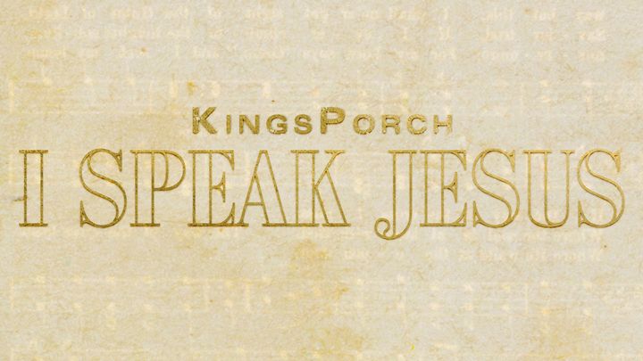 I Speak Jesus