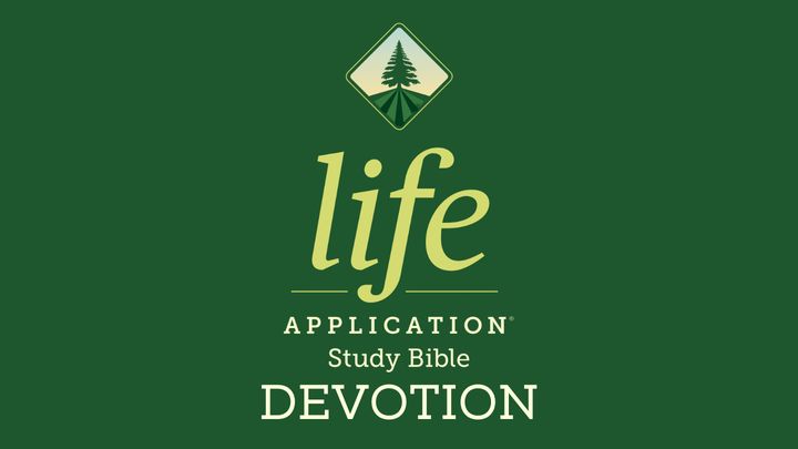 Life Application Study Bible Devotion