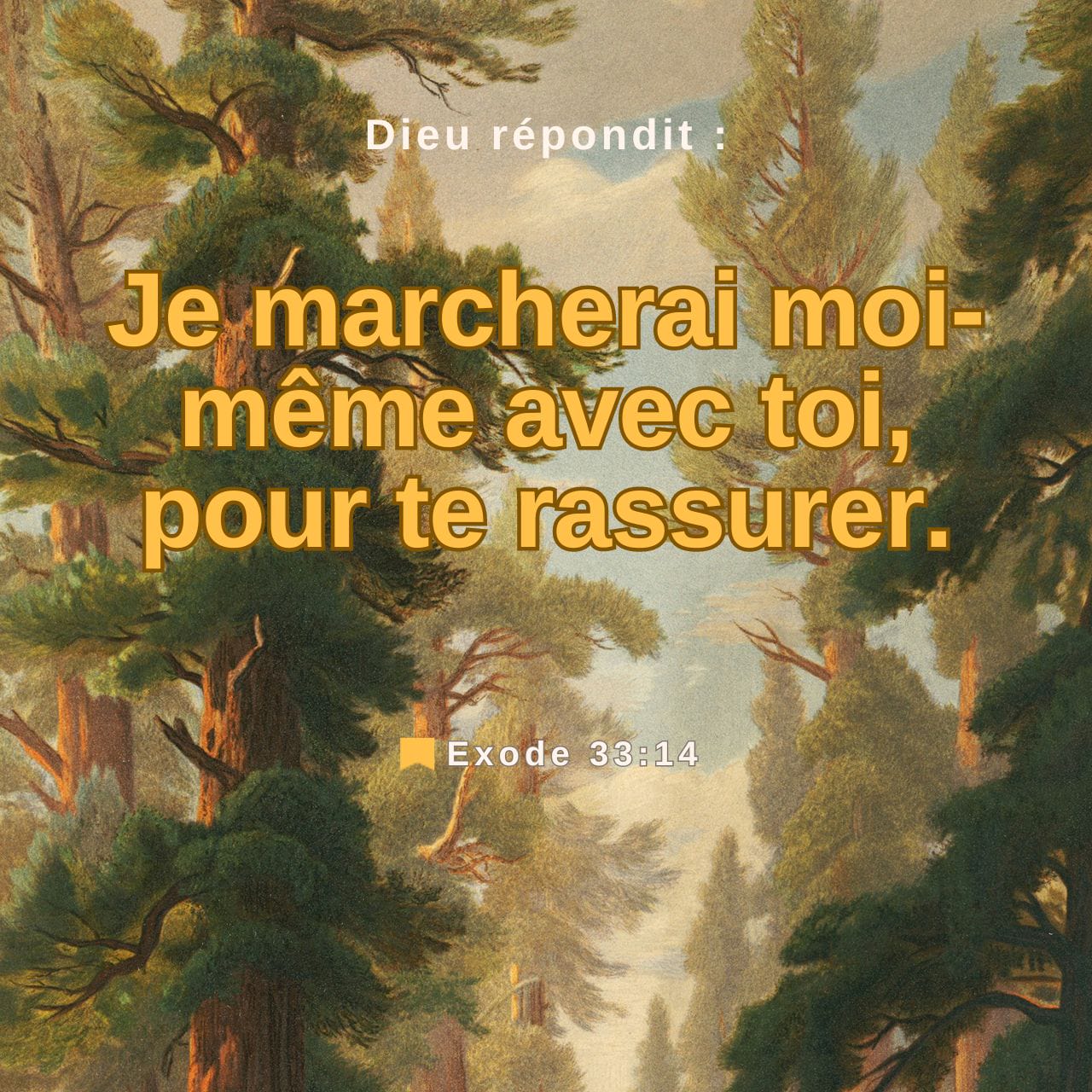 Exode 33:14-23 Le Seigneur lui répondit: «Je viendrai en personne! Tu n ...