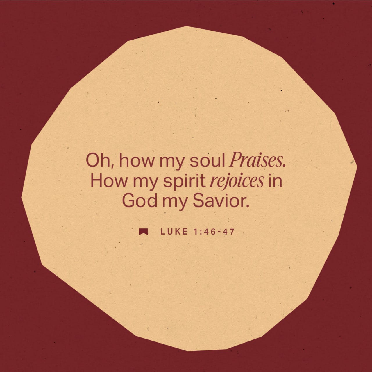 Luke 1:47-50 And my spirit hath rejoiced in God my Saviour. For he hath ...