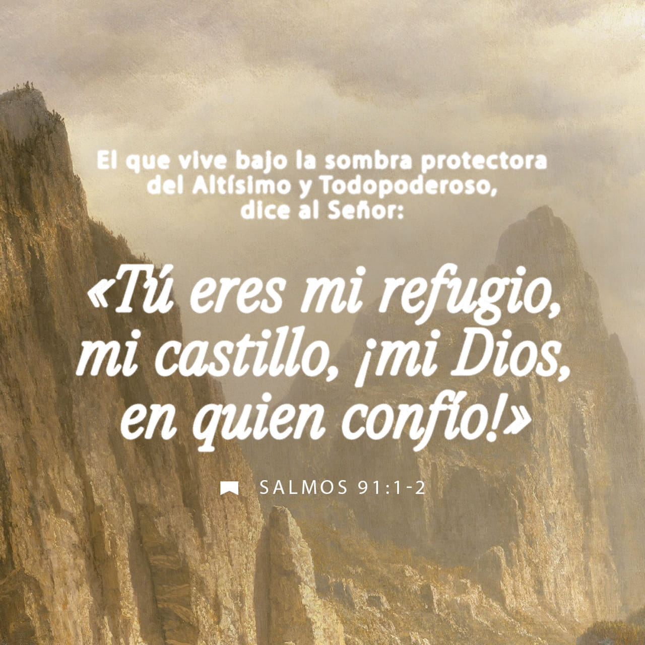 Salmos 91:2-4 Declaro lo siguiente acerca del SEÑOR: Solo él es mi refugio,  mi lugar seguro; él es mi Dios y en él confío. Te rescatará de toda trampa  y te protegerá