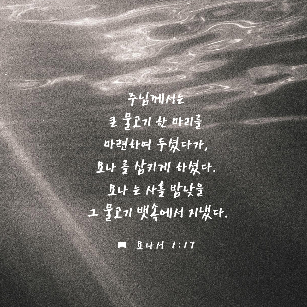 요나 1:17 - 모든 번역본 비교 - 성경 앱