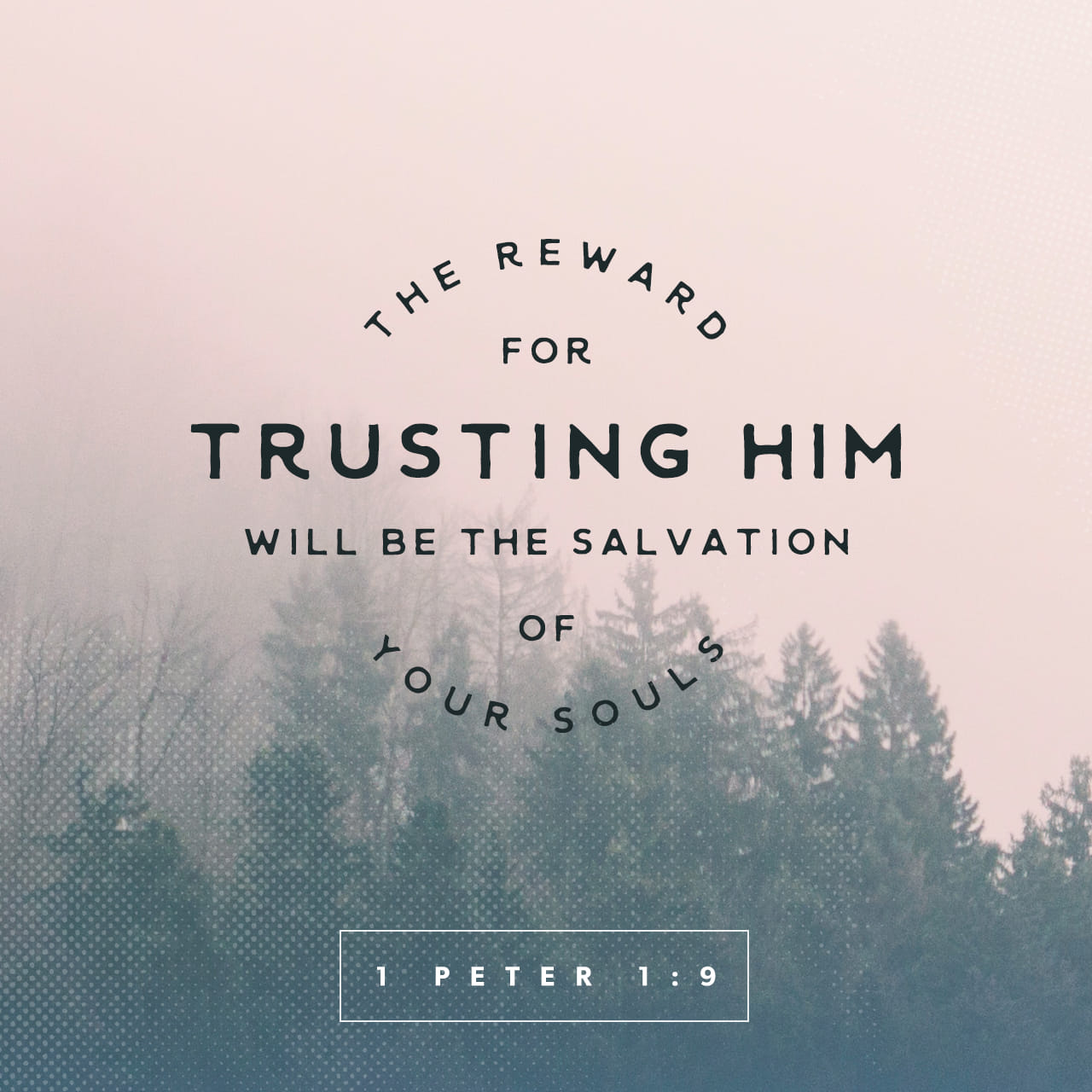 1 Peter 1 8 You Love Him Even Though You Have Never Seen Him Though 