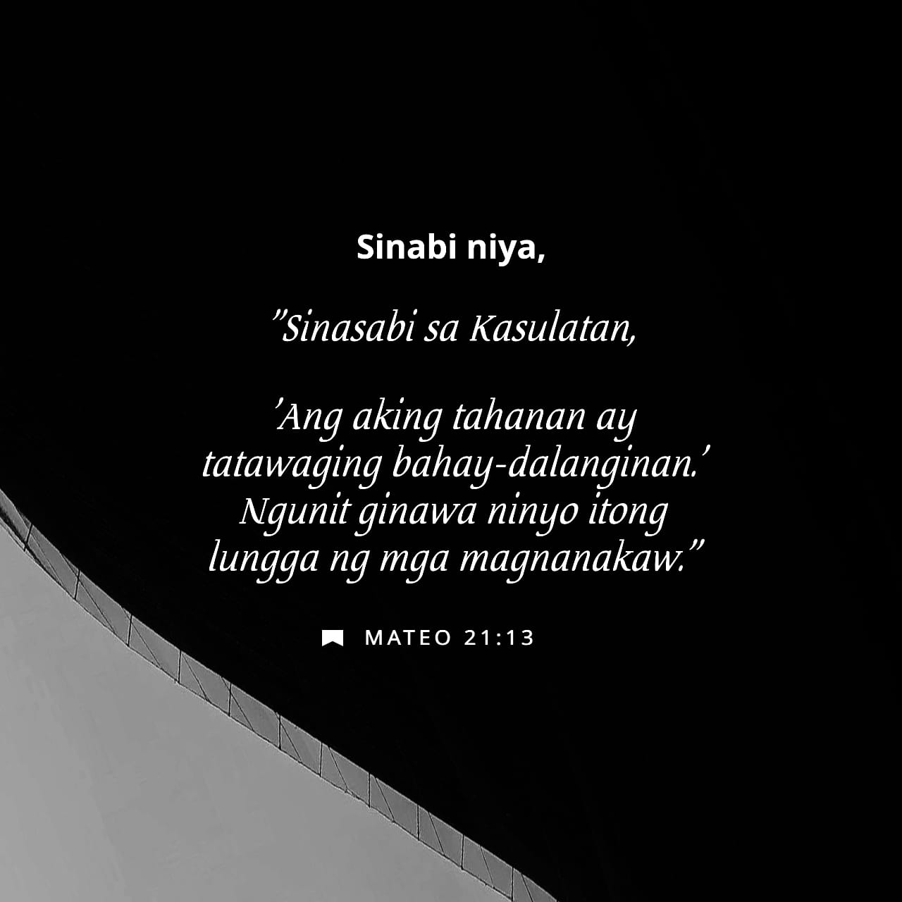 Tagalog Old Scripture Scripture Reading For Sunday Service Tagalog