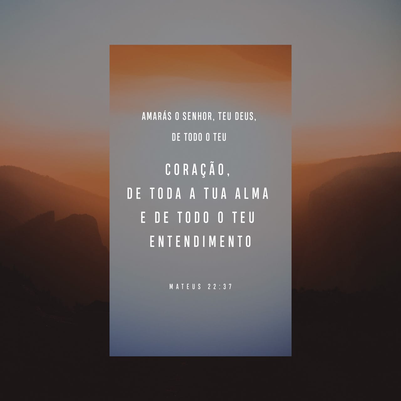 Mateus 223738 Respondeu Jesus “ ‘Ame o Senhor, o seu Deus de todo o seu coração, de toda a