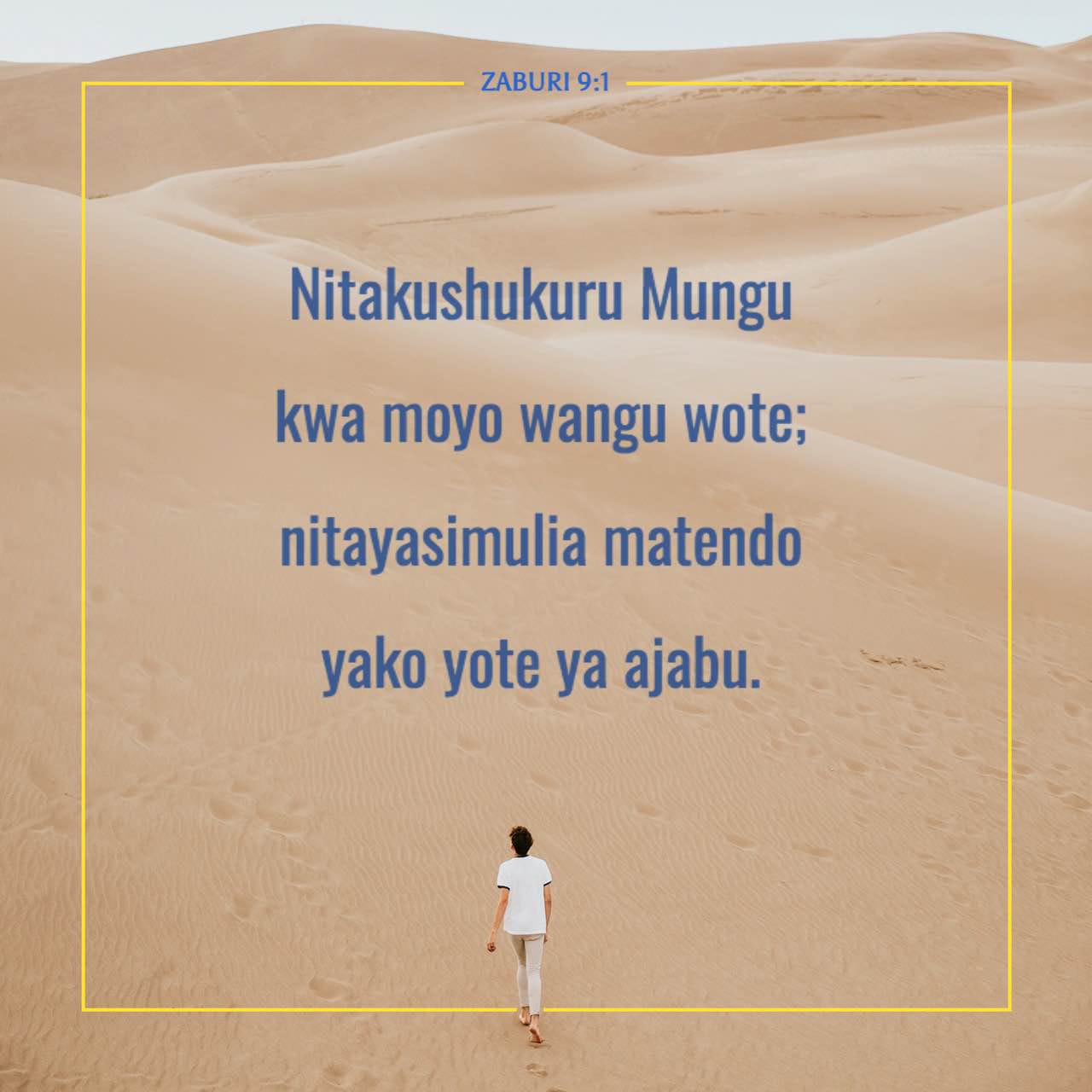 Zaburi 9:1 Nitakushukuru Mungu Kwa Moyo Wangu Wote; Nitayasimulia ...