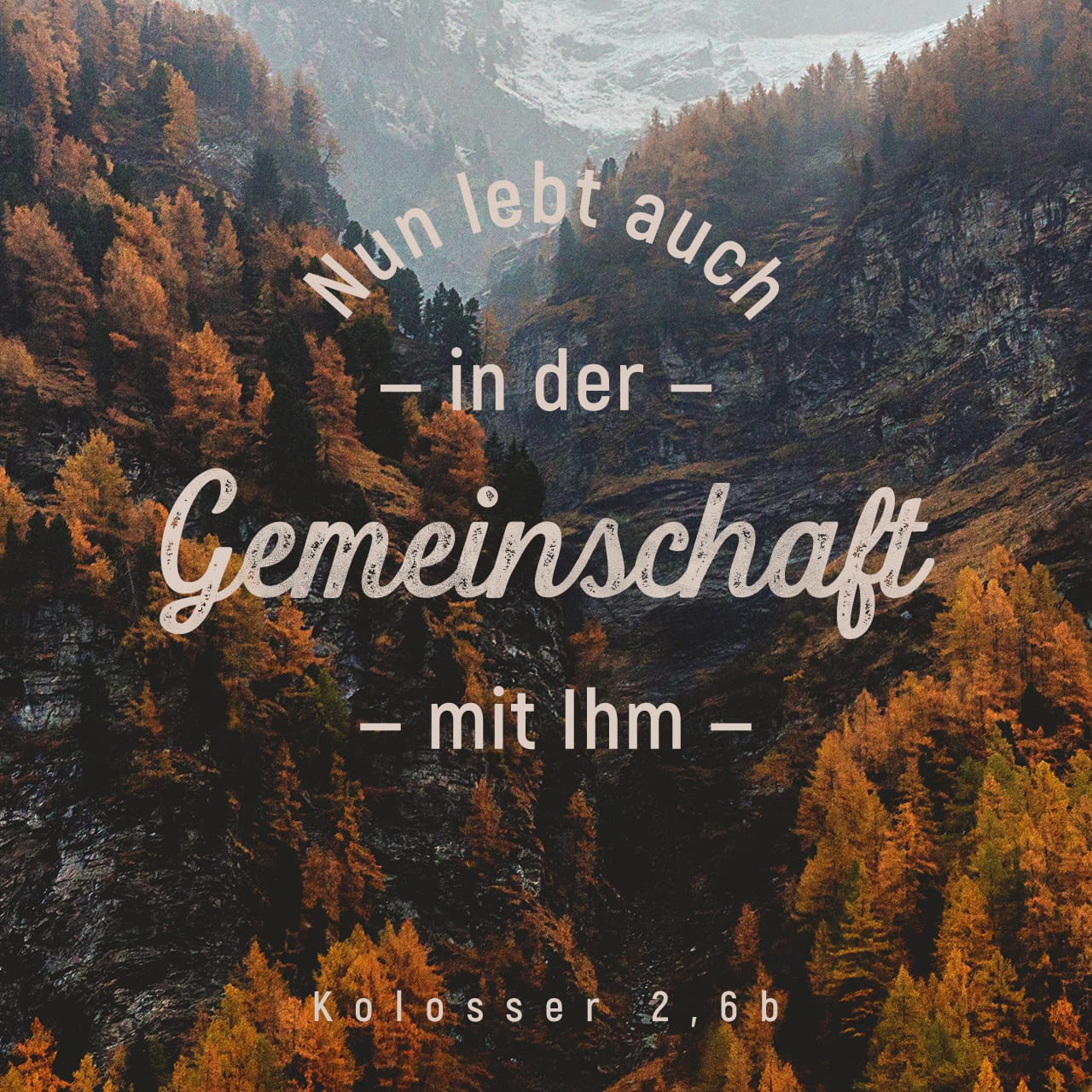 Kolosser 2:6-23 Ihr habt Jesus Christus als euren Herrn angenommen; nun ...