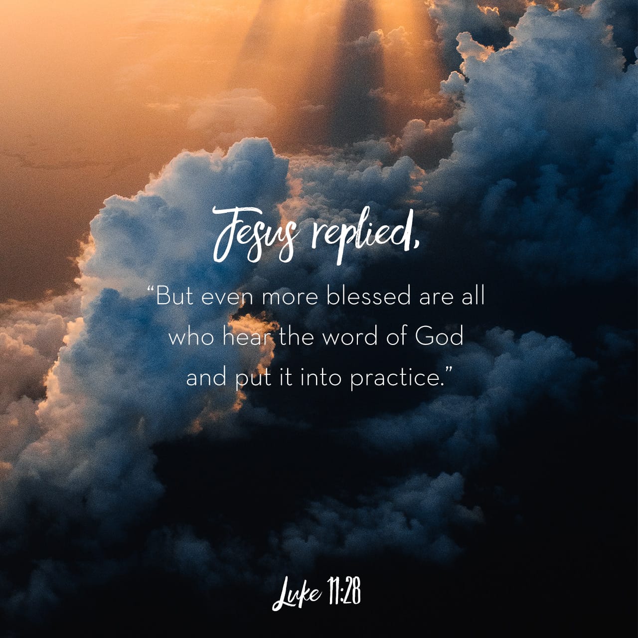 Luke 11 27 28 And It Happened As He Spoke These Things That A Certain 