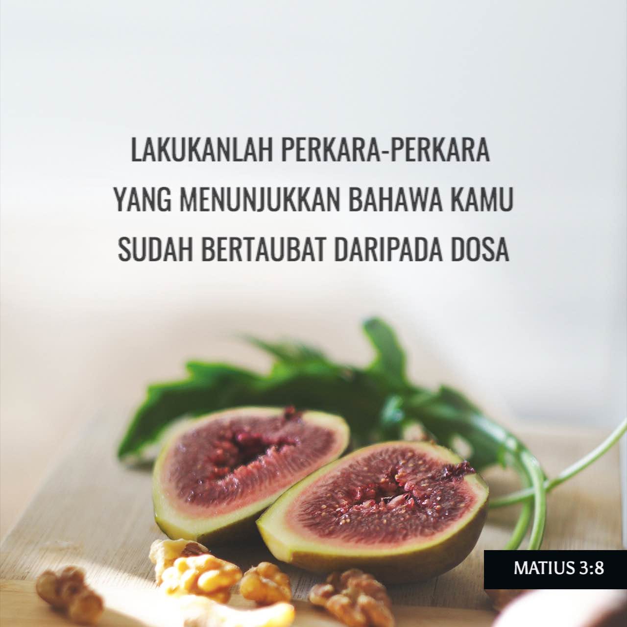 Matius 3 1 12 Pada Masa Itu Yohanes Pembaptis Tiba Di Padang Gurun Di Yudea Dan Mula Memberitakan Hal Ini Bertaubatlah Daripada Dosa Kamu Katanya Kerana Tidak Lama Lagi Allah Akan Memerintah Yohaneslah Oran Matius 3 1 12 Pada Masa Itu Yohanes Pembaptis Tiba Di Padang Gurun Di Yudea Dan Mula Memberitakan Hal Ini Bertaubatlah Daripada Dosa Kamu Katanya Kerana Tidak Lama Lagi Allah Akan Memerintah Yohaneslah Oran