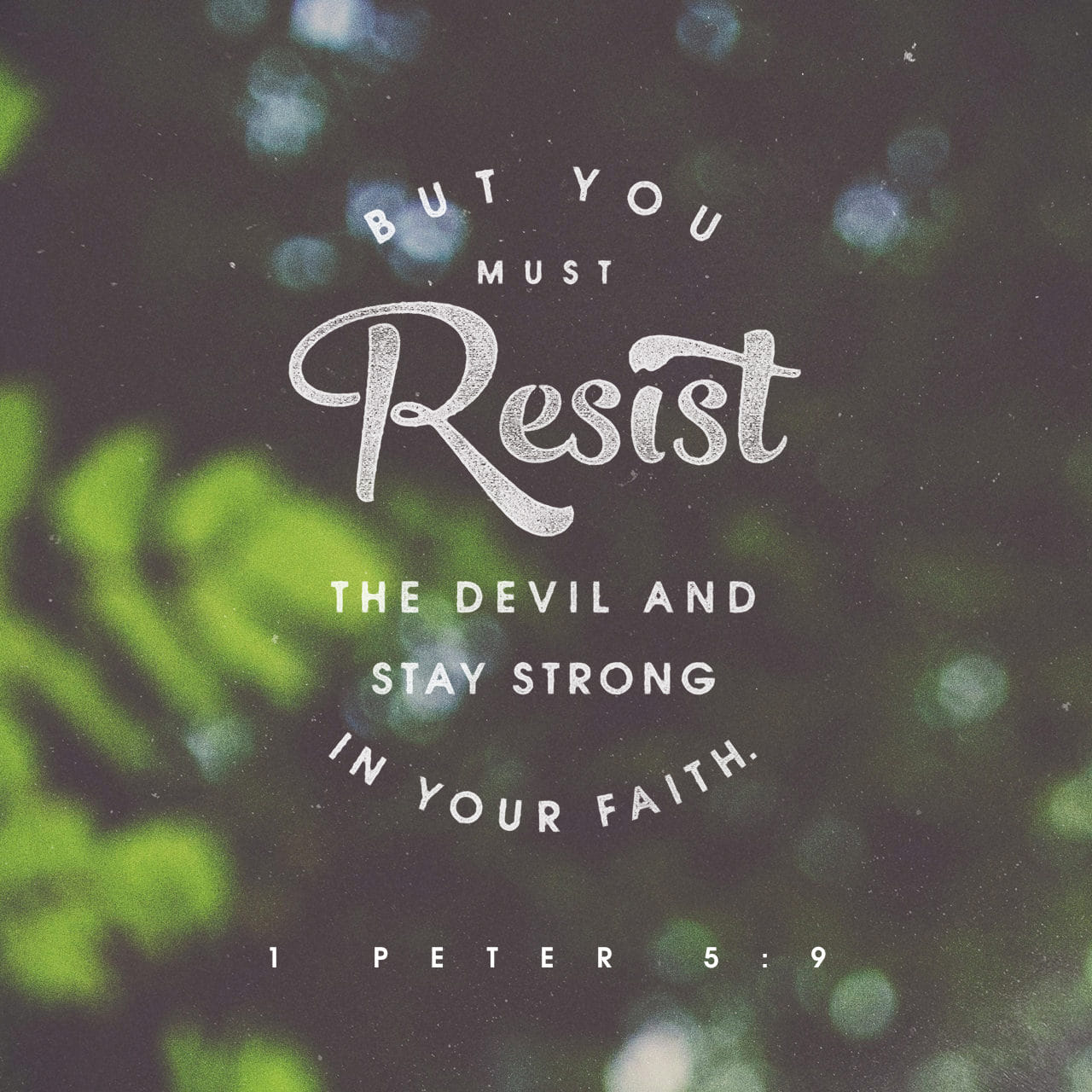 1 Peter 5:8 Be Well Balanced (Temperate, Sober Of Mind), Be Vigilant And  Cautious At All Times; For That Enemy Of Yours, The Devil, Roams Around  Like A Lion Roaring [In Fierce