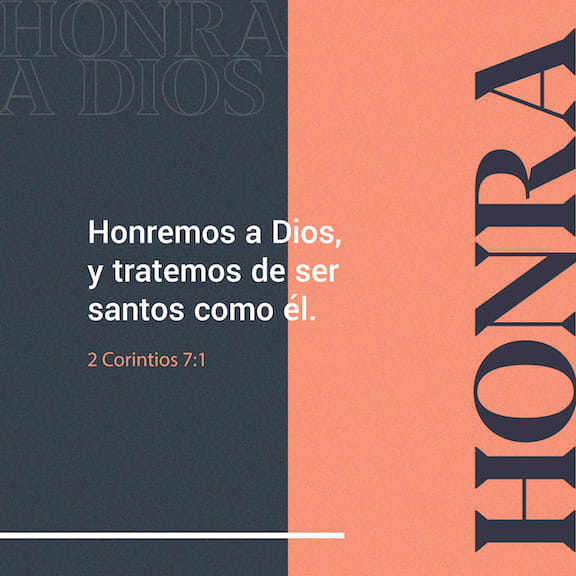 2 Corintios 7:1 Así que, amados, puesto que tenemos tales promesas,  limpiémonos de toda contaminación de carne y de espíritu, perfeccionando la  santidad en el temor de Dios. | Biblia Reina Valera