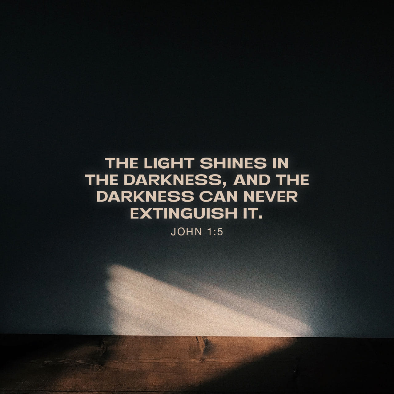 John 1 5 39 And The Light Shineth In Darkness And The Darkness 