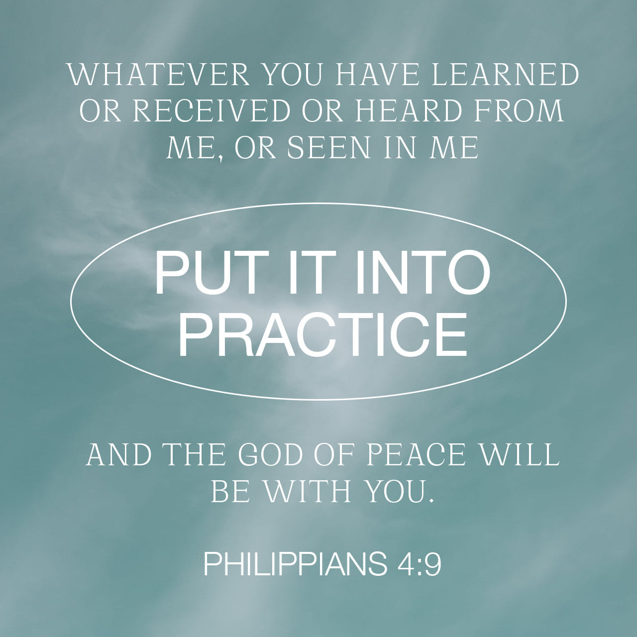 Philippians 4 9 Whatever You Have Learned Or Received Or Heard From Me 