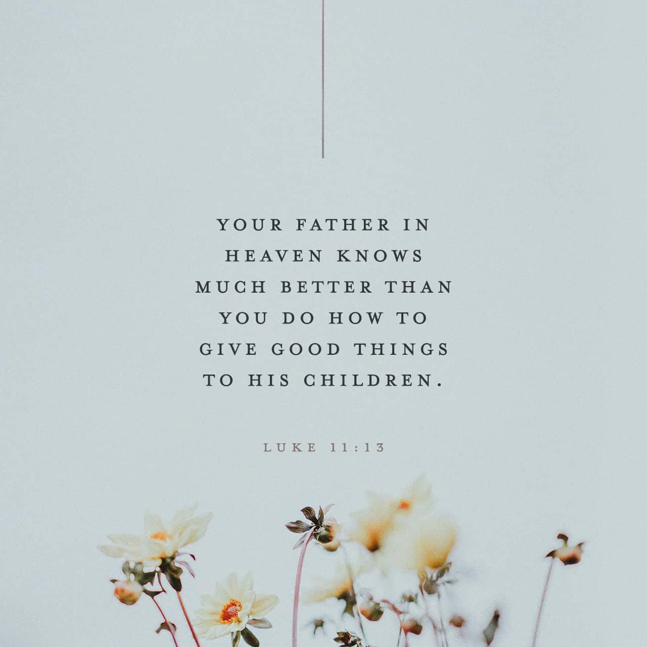 Luke 11 9 13 So I Say To You Ask And It Will Be Given To You Seek 