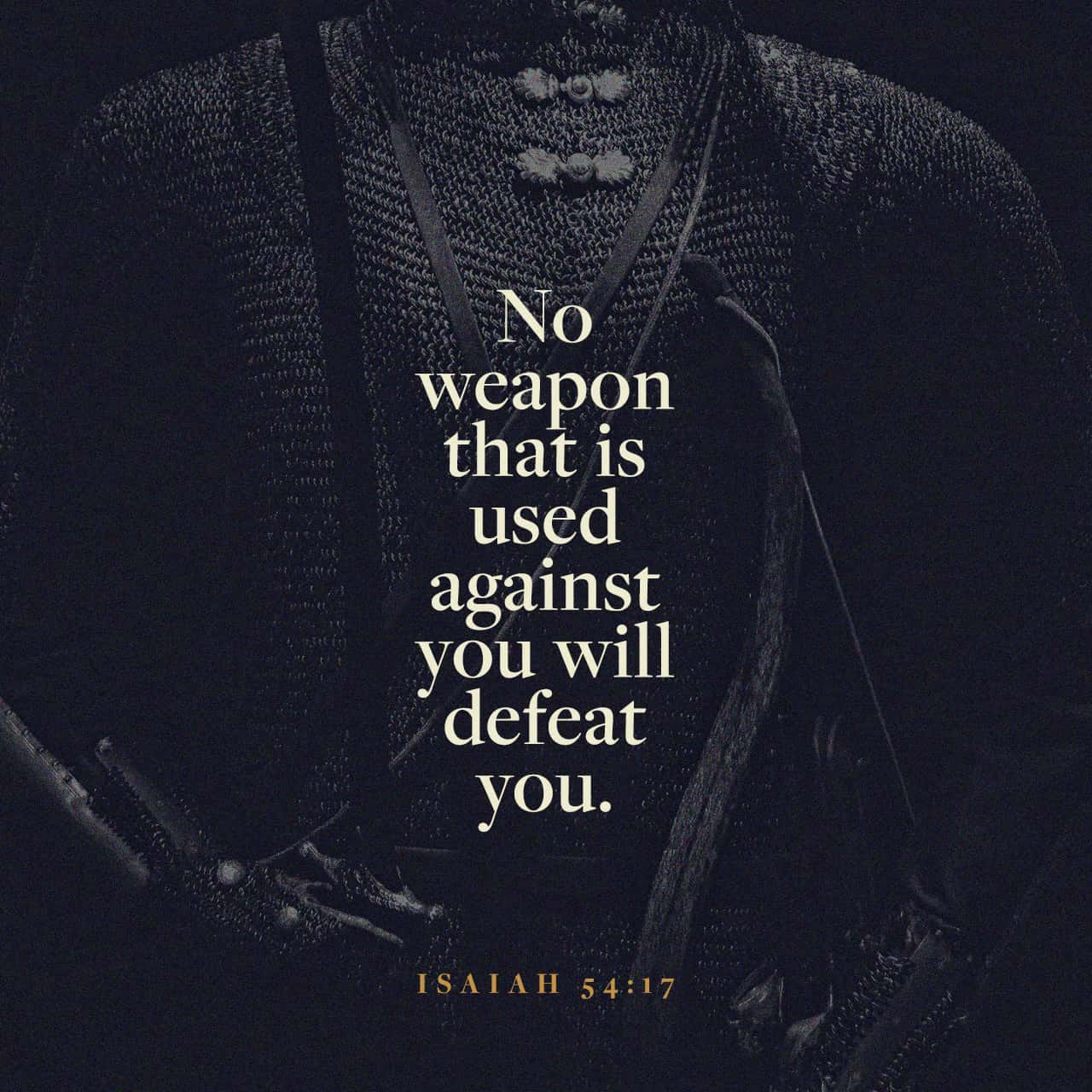 no weapon formed against me verse
