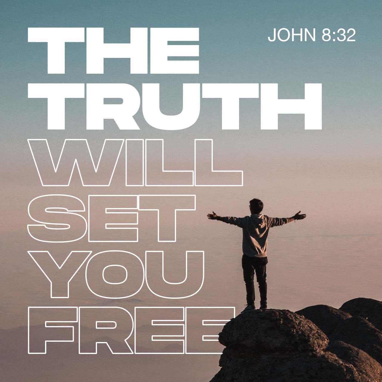 Where in the Bible does it say the truth shall make you free?