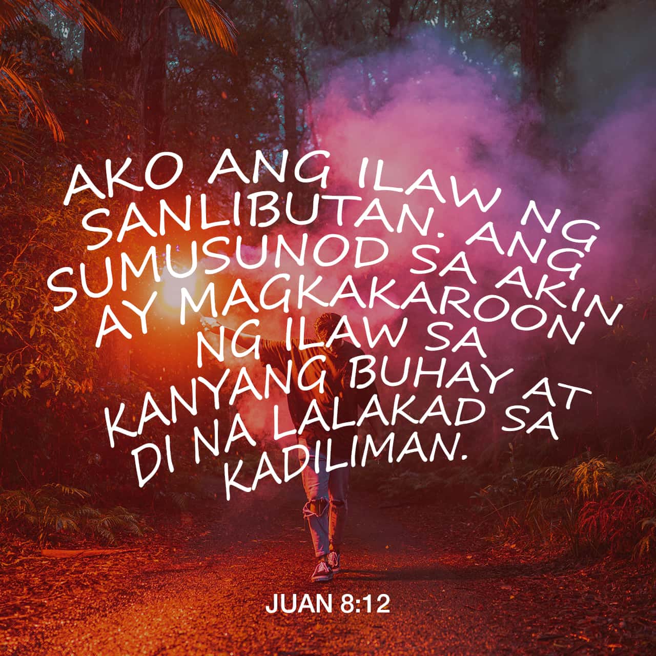 Juan 8:12-47 Muling nagsalita si Jesus sa mga Pariseo. Sinabi niya ...