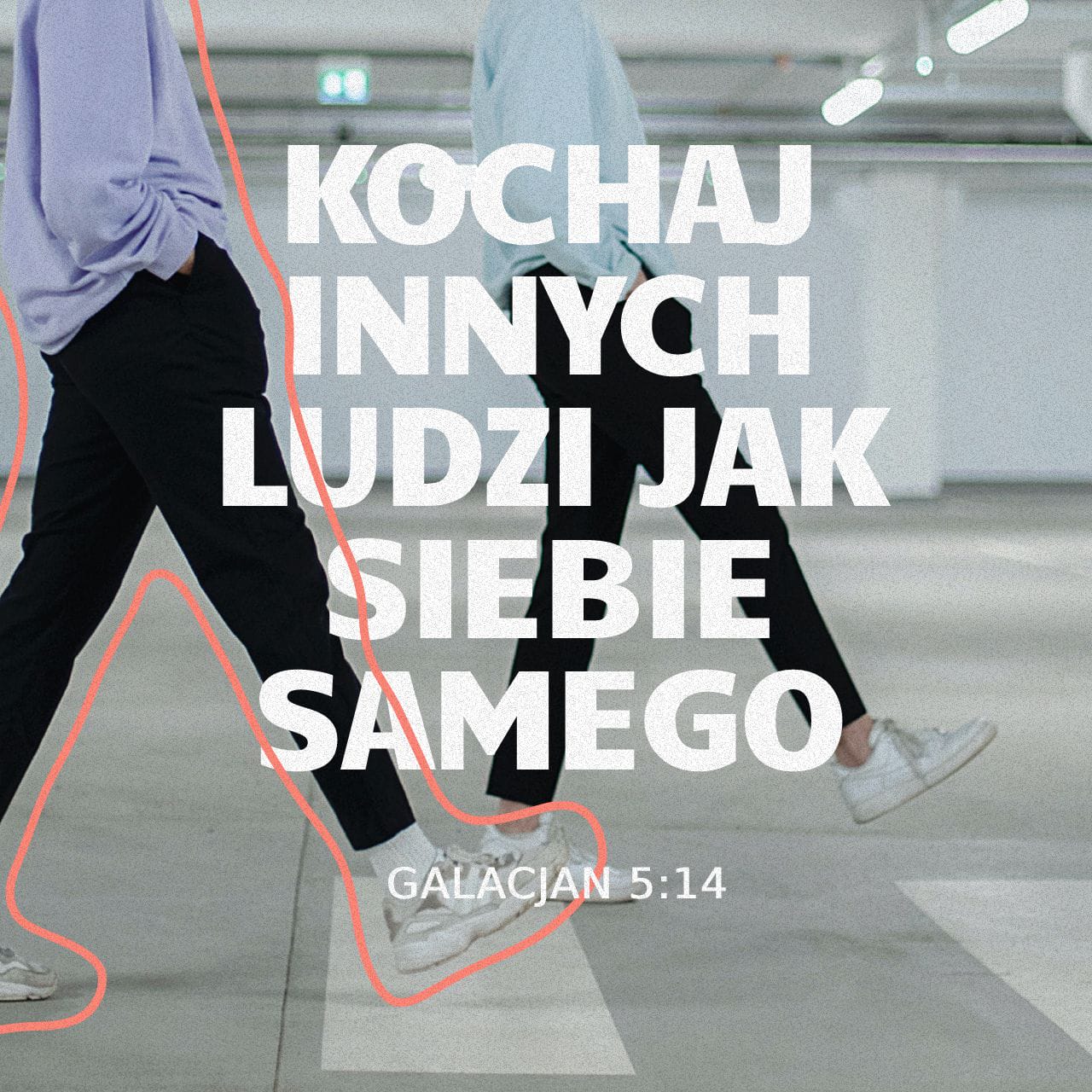 Galacjan 5:14 Gdyż całe Prawo streszcza się w tym jednym zdaniu: Masz