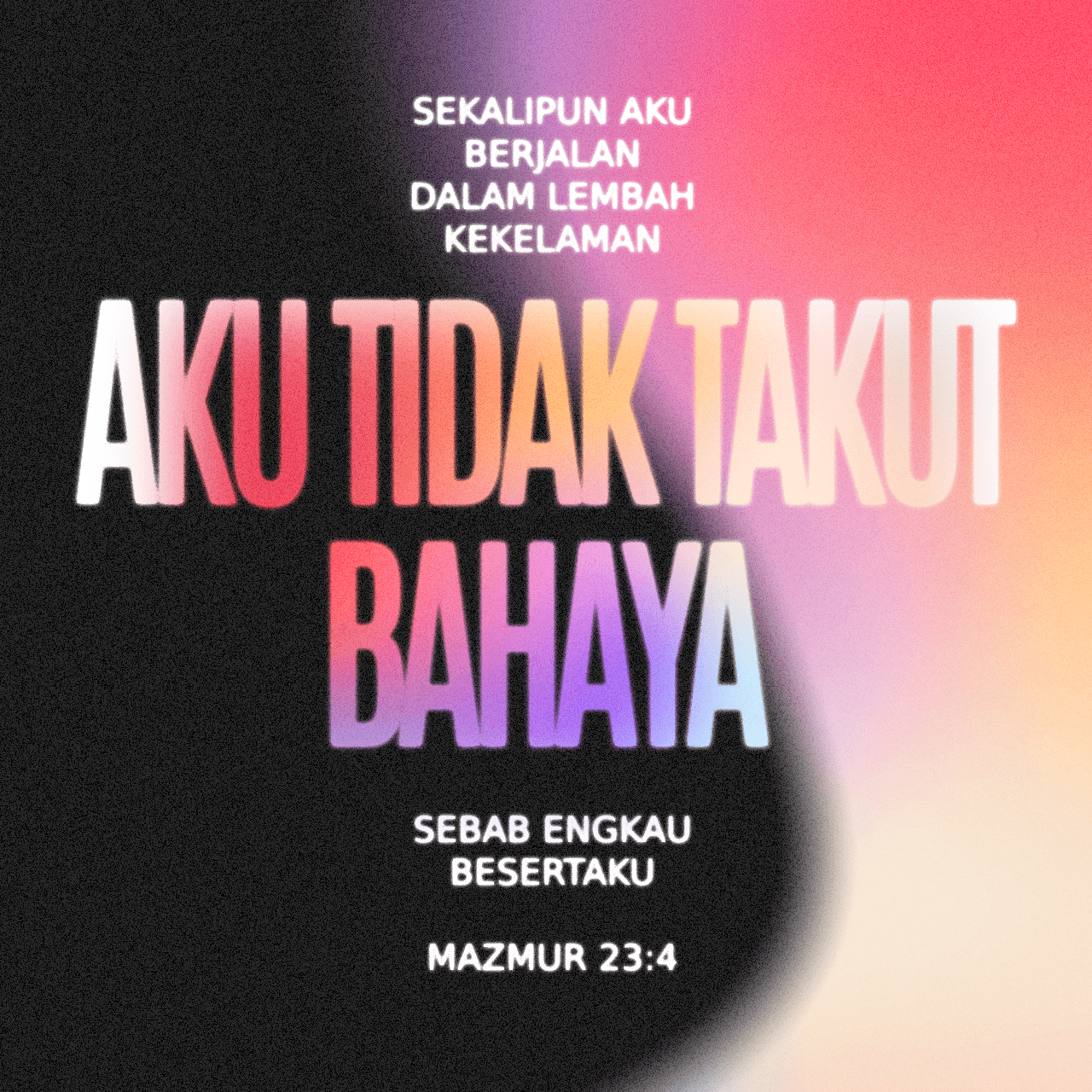 Mazmur 23 1 6 Mazmur Daud Tuhan Adalah Gembalaku Takkan Kekurangan Aku Ia Membaringkan Aku Di Padang Yang Berumput Hijau Ia Membimbing Aku Ke Air Yang Tenang Ia Menyegarkan Jiwaku Ia Menuntun Aku Di