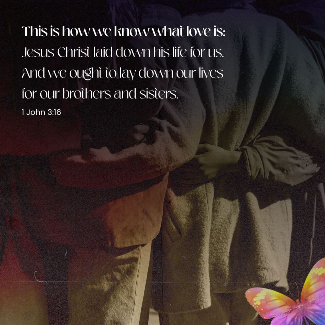 1 John 3716 Dear children, do not let anyone lead you astray. The one