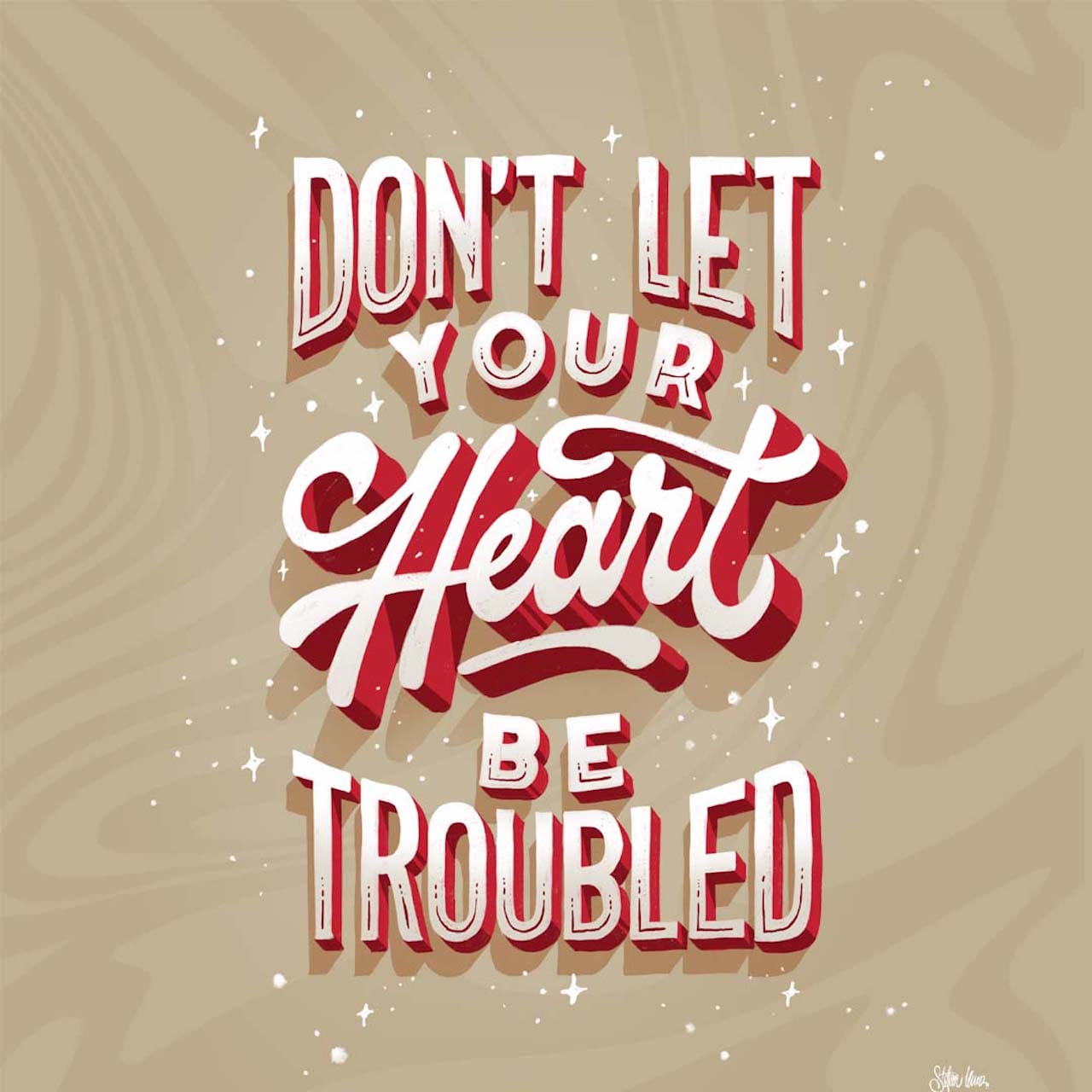 troubled heart