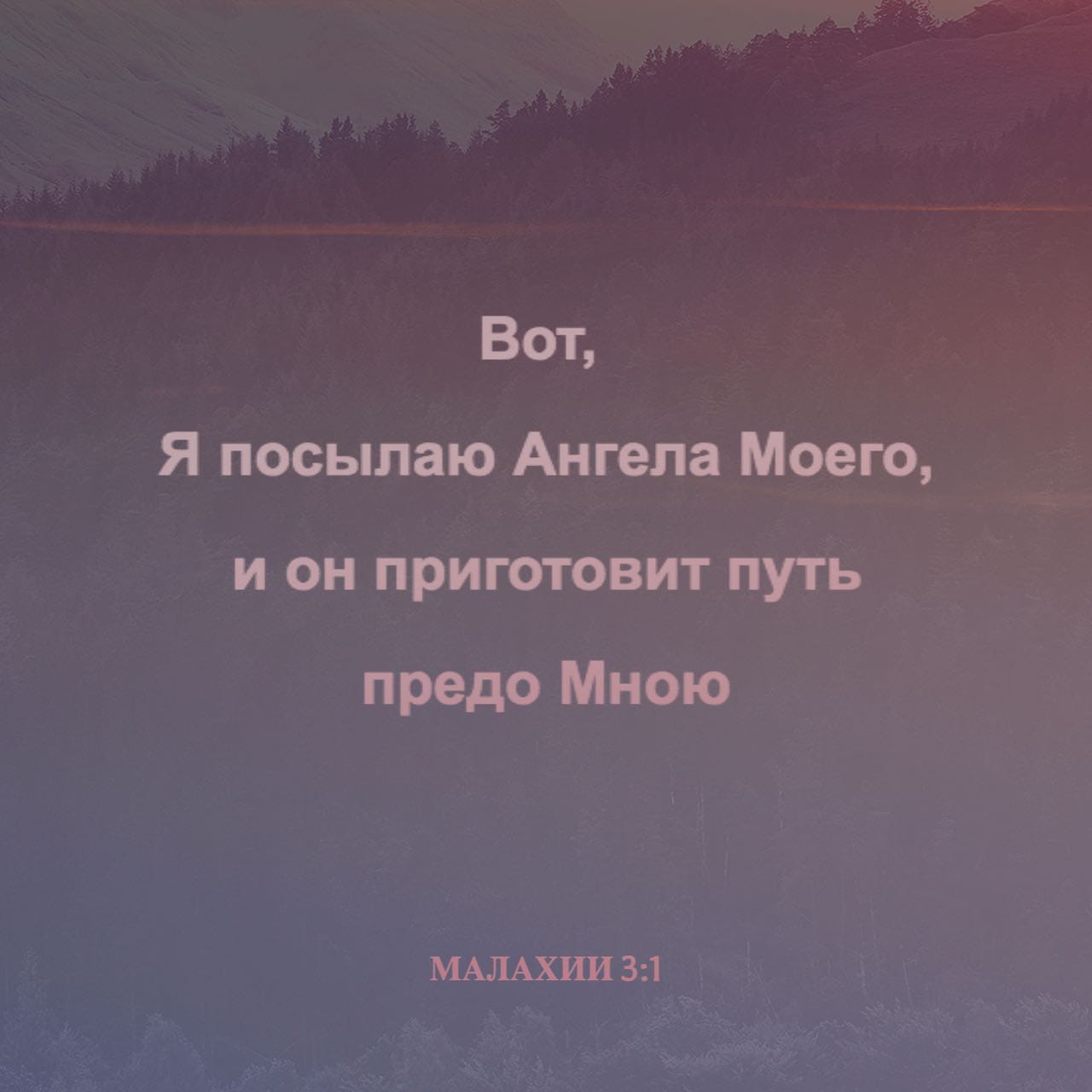 Книга пророка Малахии 3:1-11 Вот, Я посылаю Ангела Моего, и он приготовит  путь предо Мною, и внезапно придет в храм Свой Господь, Которого вы ищете,  и Ангел завета, Которого вы желаете; вот,