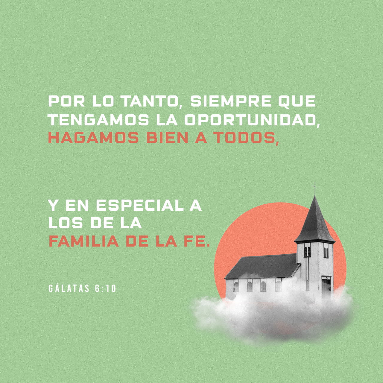 Gálatas 6:9-11 No nos cansemos, pues, de hacer bien; porque a su tiempo  segaremos, si no desmayamos. Así que, según tengamos oportunidad, hagamos  bien a todos, y mayormente a los de la