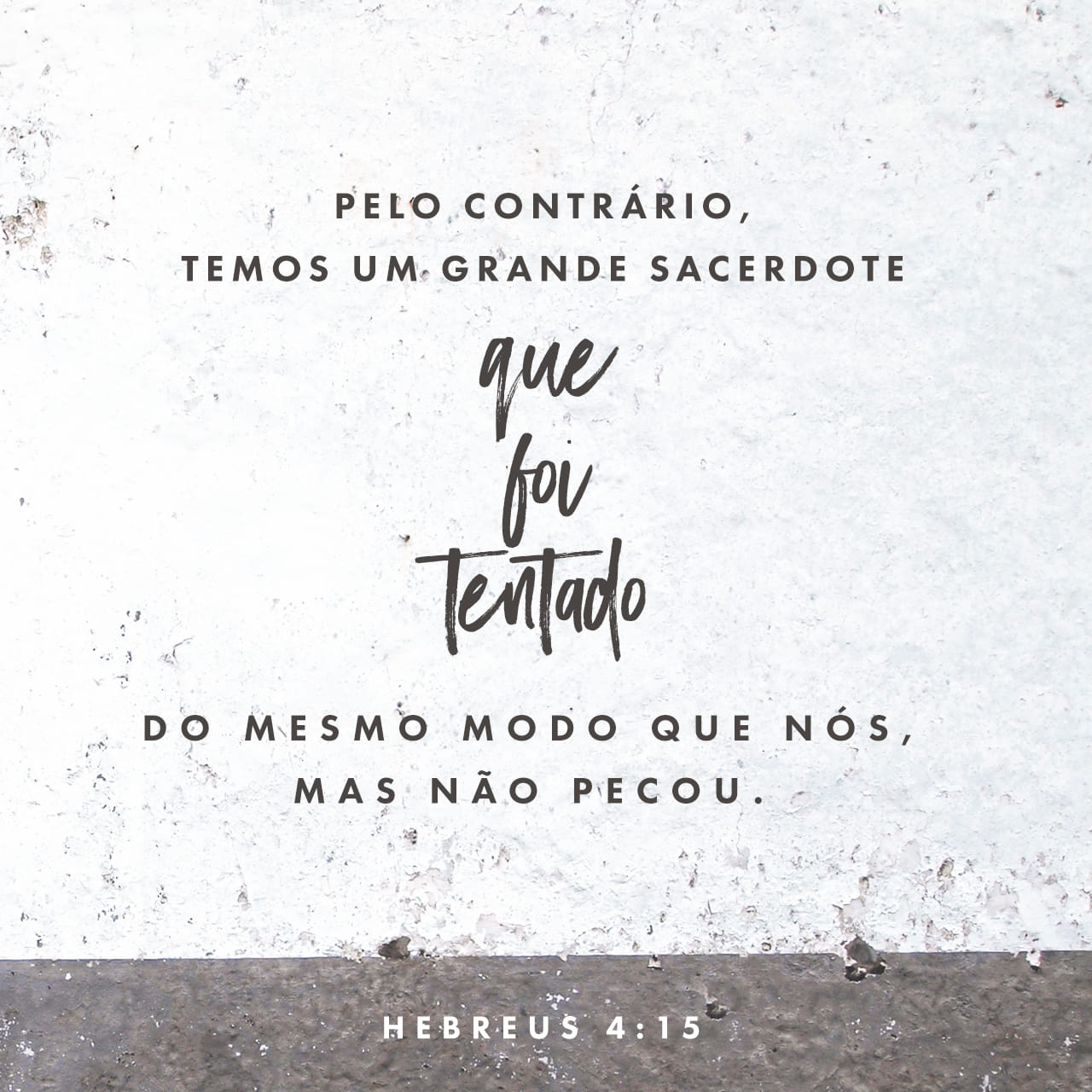 Hebreus 4:14-16 Tendo, pois, a Jesus, o Filho de Deus, como grande sumo ...