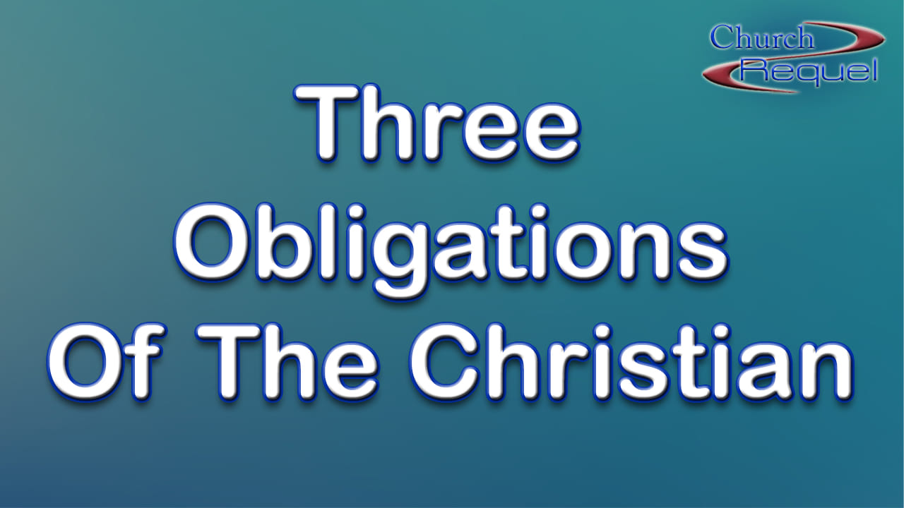 Three Obligations Of The Christian Youversion Event