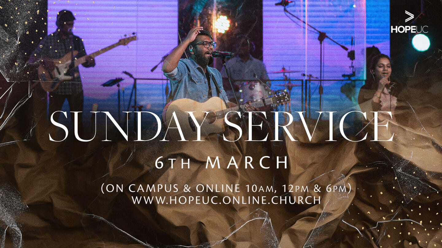 Hope UC - 10am & 12pm Services :: YouVersion Event