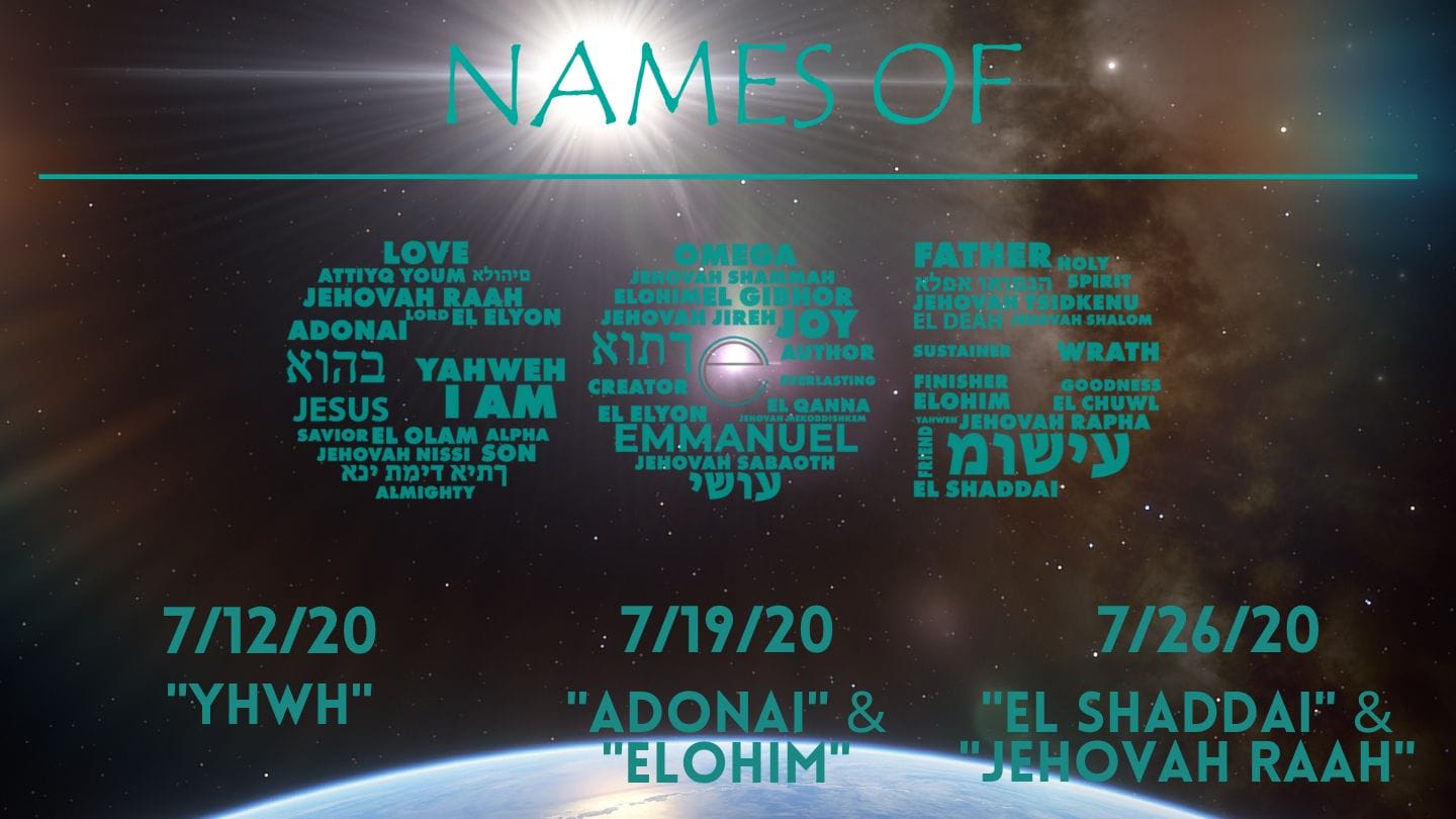 Pt. 3: Names of God – El, Eloah, Elohim, Adonai, Shaddai, Elyon – Your  Faith Has Made You Whole