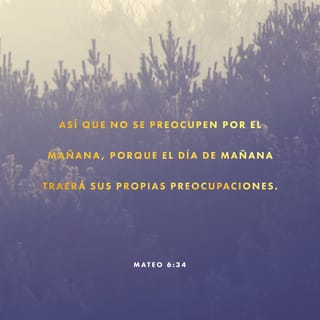 No Te Preocupes Por El Mañana, Dios Ya Está Allí.