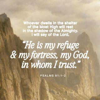 Psalms 91:1-13 You who sit down in the High God's presence