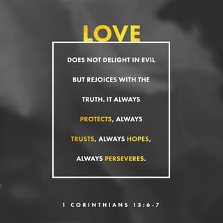 What does it mean that love always trusts (1 Corinthians 13:7