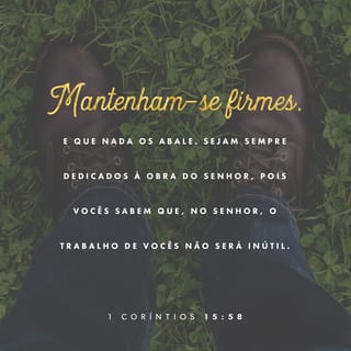 1 Coríntios 15:57 (Graças a Deus que nos dá a vitória) - Bíblia