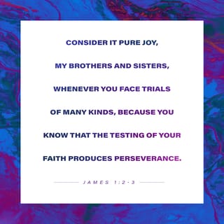 Verse of the Day - James 1:2-3, The Bible App