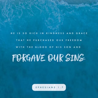 Ephesians 1 7 In Him We Have Redemption Through His Blood The Forgiveness Of Sins In Accordance With The Riches Of God S Grace New International Version Niv Download The Bible App Now