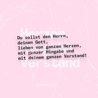 Matthaus 22 37 Jesus Antwortete Ihm Du Sollst Den Herrn Deinen Gott Lieben Von Ganzem Herzen Mit Ganzer Hingabe Und Mit Deinem Ganzen Verstand Hoffnung Fur Alle Hfa Lade Die Bibel