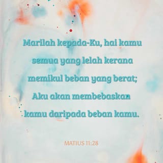 Matius 11 29 Ikutlah Perintah Ku Dan Terimalah Ajaran Ku Kerana Aku Ini Lemah Lembut Dan Rendah Hati Kamu Akan Mendapat Kesejahteraan Alkitab Berita Baik Bm Download The Bible App Now