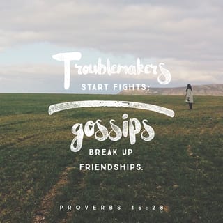 gossip bible verses