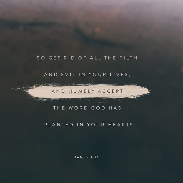 James 1:21 - https://www.bibl...