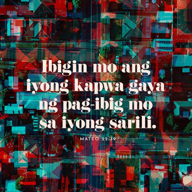 Matthew 22 34 40 Tagalog