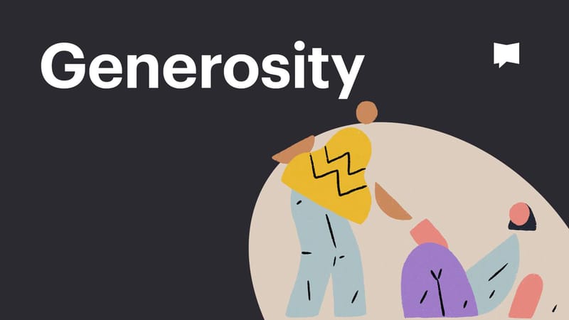 Generosity | Videos | YouVersion