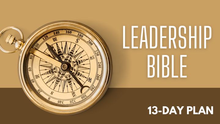 NIV Leadership Bible Reading Plan