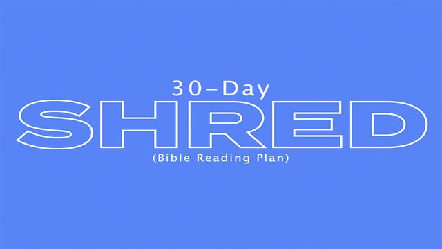 30 Day Shred Devotional Reading Plan YouVersion Bible